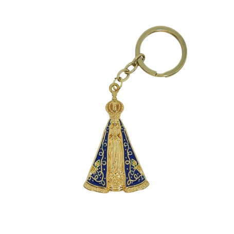 CHAVEIRO - METAL - NOSSA SENHORA APARECIDA - 5,5CM