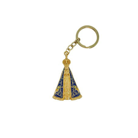 CHAVEIRO - METAL - NOSSA SENHORA APARECIDA - 4,5CM