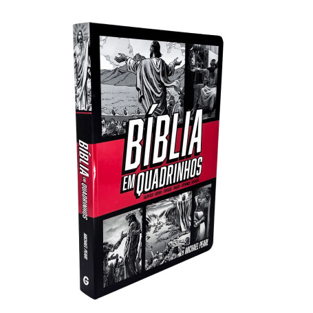 BÍBLIA EM QUADRINHOS - CAPA DURA - VERMELHA