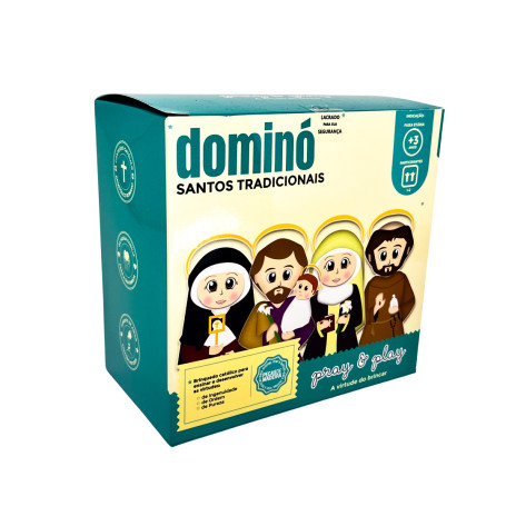 JOGO DE DOMINÓ - SANTOS TRADICIONAIS
