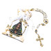 TERÇO DE ROSAS - NOSSA SENHORA APARECIDA - SAQUINHO ESTAMPADO