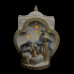 IMAGEM DE PORCELANA - LUMINOSA - SAGRADA FAMÍLIA - 23CM