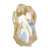 IMAGEM DE PORCELANA - SAGRADA FAMÍLIA - TRONCO - 19,5CM