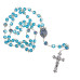 TERÇO DE CRISTAL - AZUL - NOSSA SENHORA DAS GRAÇAS TERÇO DE CRISTAL - AZUL - NOSSA SENHORA DAS GRAÇAS
