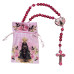 TERÇO DE MADEIRA - ROSA - NOSSA SENHORA APARECIDA - MÃE TERÇO DE MADEIRA - ROSA - NOSSA SENHORA APARECIDA - MÃE