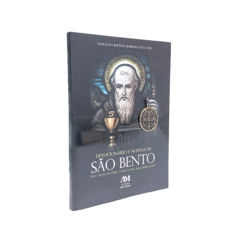 DEVOCIONÁRIO E NOVENA DE SÃO BENTO - COM MEDALHA
