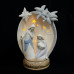 IMAGEM DE PORCELANA - LUMINOSA - SAGRADA FAMÍLIA - 22CM
