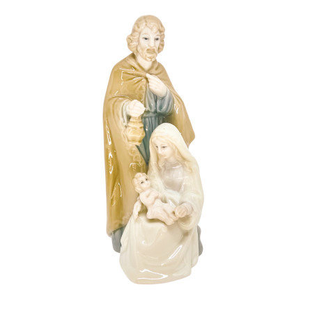 IMAGEM DE PORCELANA - SAGRADA FAMÍLIA - 16,5CM