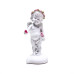 ANJO COM BOLSINHA DE CORAÇÕES - 17,5CM