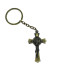 CHAVEIRO - CRUCIFIXO - SÃO BENTO - OURO VELHO