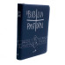 BÍBLIA PASTORAL - ZÍPER - AZUL