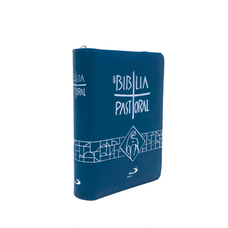 BÍBLIA SAGRADA - EDIÇÃO PASTORAL - BOLSO - CAPA COM ZÍPER 