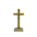 CRUCIFIXO DE MESA - MADEIRA - FOI POR VOCÊ - 14CM