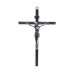 CRUCIFIXO DE PAREDE EM METAL - PRATA 9461PV