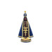 IMAGEM APARECIDA - PÉROLA EM RESINA - 15CM - AZUL