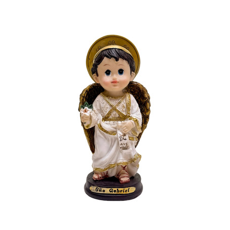 IMAGEM INFANTIL - ARCANJO GABRIEL - 15CM