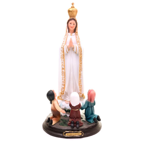 FATIMA COM PASTORES 40CM 
