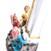 IMAGEM NOSSA SENHORA DE FÁTIMA COM PASTORINHOS - 33CM