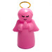 LUMINÁRIA ANJO COM AUREOLA - ROSA 