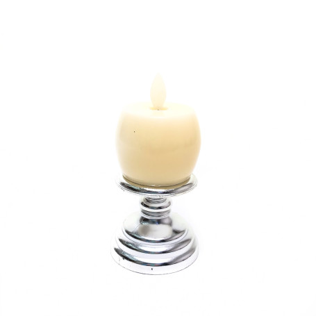 VELA ARTIFICIAL COM PEDESTAL - 14CM