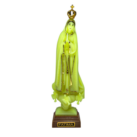 IMAGEM NOSSA SENHORA DE FÁTIMA PORTUGUESA - 18,5CM - LUMINOSA