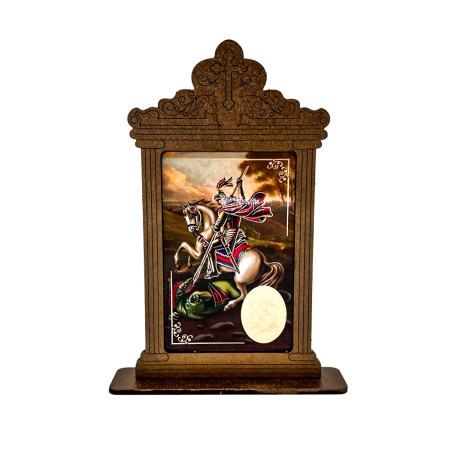 ORATÓRIO DE MESA - SÃO JORGE - 14,5CM