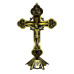 CRUZ DOS APÓSTOLOS - DOURADO ENVELHECIDO - 27CM