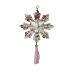 ADORNO ESPÍRITO SANTO - FLORAL - ROSA 