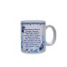 CANECA DE CERÂMICA - NOSSA SENHORA APARECIDA - BRANCA