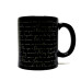 CANECA DE CERÂMICA - SÃO BENTO - PRETA E DOURADA