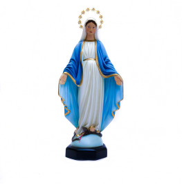 IMAGEM NOSSA SENHORA DAS GRAÇAS - 34CM - COROA DE ESTRELAS
