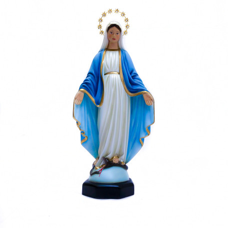 IMAGEM NOSSA SENHORA DAS GRAÇAS - 34CM - COROA DE ESTRELAS