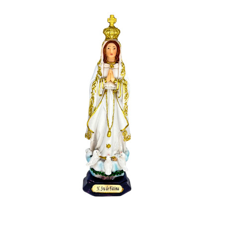 IMAGEM NOSSA SENHORA DE FÁTIMA - 12,5CM