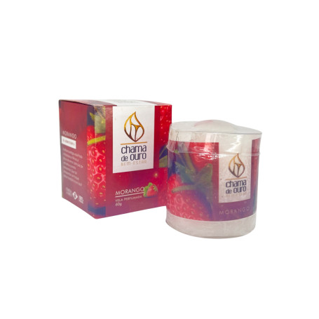 VELA PERFUMADA -  60G - MORANGO