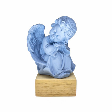 IMAGEM DE GESSO - ANJO PETIT - AZUL