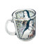 CANECA DE VIDRO - SANTA TEREZINHA - VITRAL