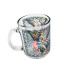 CANECA DE VIDRO - SÃO MIGUEL ARCANJO - VITRAL