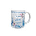 CANECA DE CERÂMICA - NOSSA SENHORA DAS GRAÇAS - BRANCA CANECA DE CERÂMICA - NOSSA SENHORA DAS GRAÇAS - BRANCA