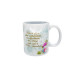 CANECA DE CERÂMICA - NOSSA SENHORA DE FÁTIMA - BRANCA