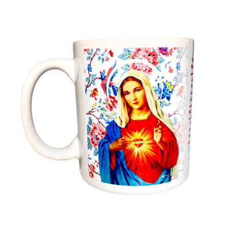 CANECA DE CERÂMICA - SAGRADO CORAÇÃO DE MARIA