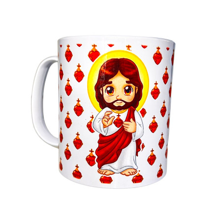 CANECA INFANTIL DE POLÍMERO - JESUS 
