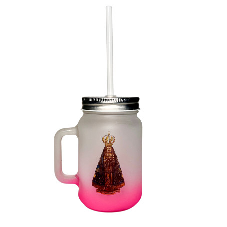 COPO COM CANUDO - APARECIDA - ROSA
