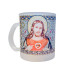 CANECA JATEADA - SAGRADO CORAÇÃO DE JESUS E MARIA