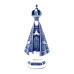 IMAGEM APARECIDA MILAGRE - 22CM - AZUL