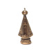 IMAGEM APARECIDA MILAGRE - 17CM - OURO VELHO