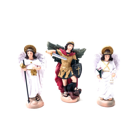 KIT COM ARCANJOS - 9CM