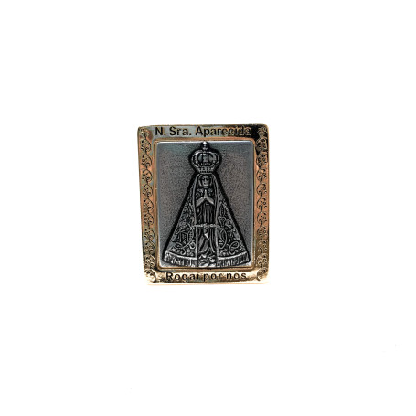 PLACA DE METAL - NOSSA SENHORA APARECIDA
