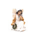 IMAGEM ANJO COM GUIRLANDA - 15CM