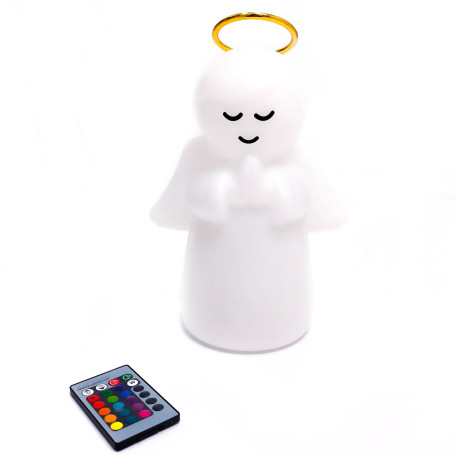 LUMINÁRIA ANJO COM AUREOLA - LED COM FIO E CONTROLE REMOTO