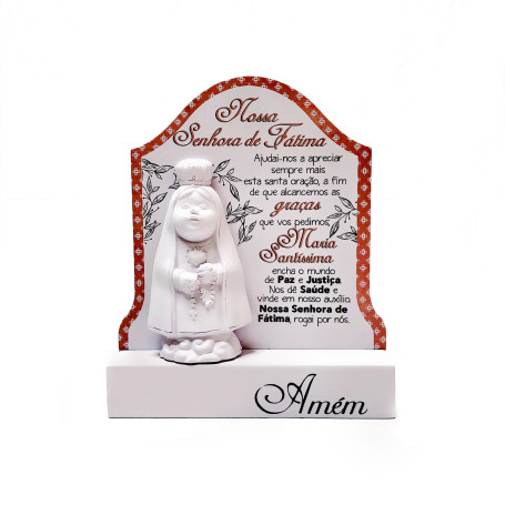 MADEIRINHA DE MESA - NOSSA SENHORA DE FÁTIMA